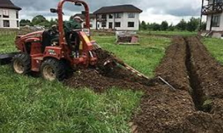 Копка траншей для водопровода в Кунгуре: цена за метр от 939 руб.